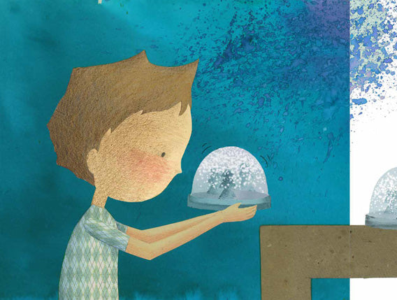  exemplo de ilustração do livro infantil sobre emoções "Respira"