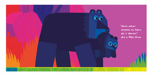 interior do livro infantil "Boa noite a todos" 