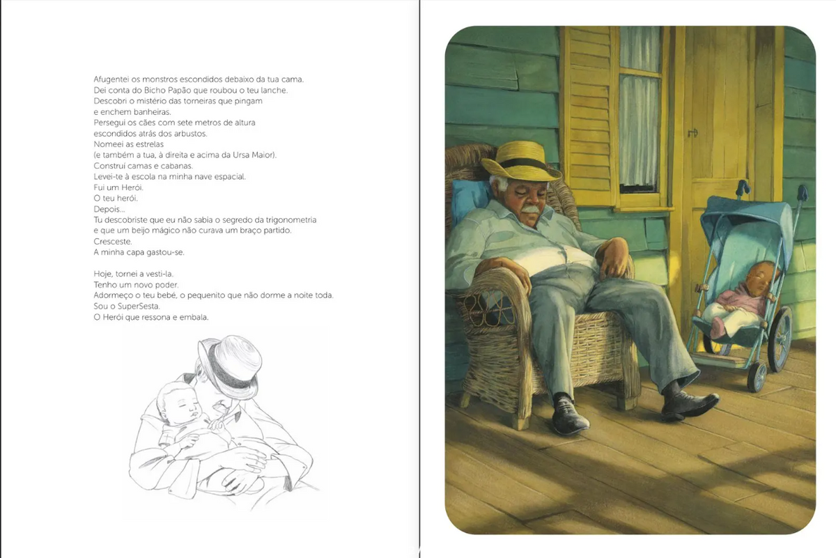  "avós" é um livro sobre avós e netos, família e memórias