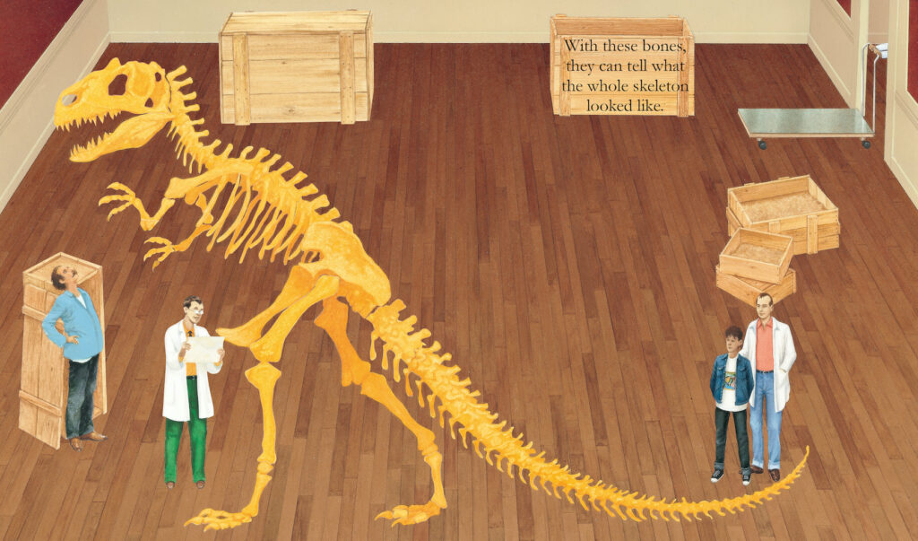 "My First Discoveries - Dinosaurs" - capa do livro Infantil sobre Dinossauros