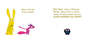 Exemplo do interior do Livro infantil sobre família e entreajuda "Mamã?"