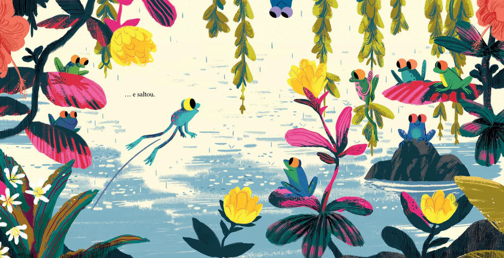 exemplo do interior do livro Infantil sobre Crescer e Mudança "Nina"