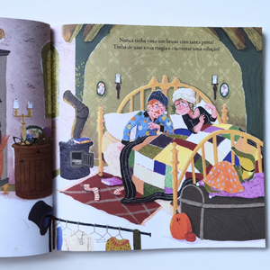 "O Feitiço" - Interior do Livro infantil sobre bruxas, erros e amor