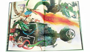 Interior do livro infantil sobre sonhos e imaginação "Sonhador" 