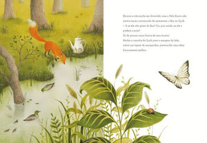 interior do livro infantil sobre amizade e inclusão "Um, dois, três" 