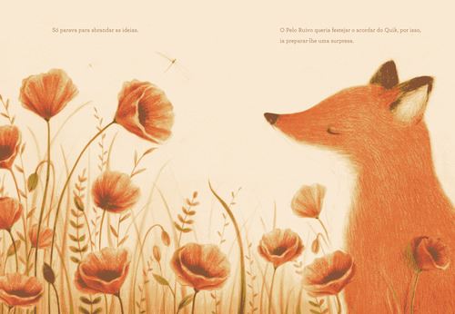 Exemplo do interior do livro infantil  "Um, dois, três" 