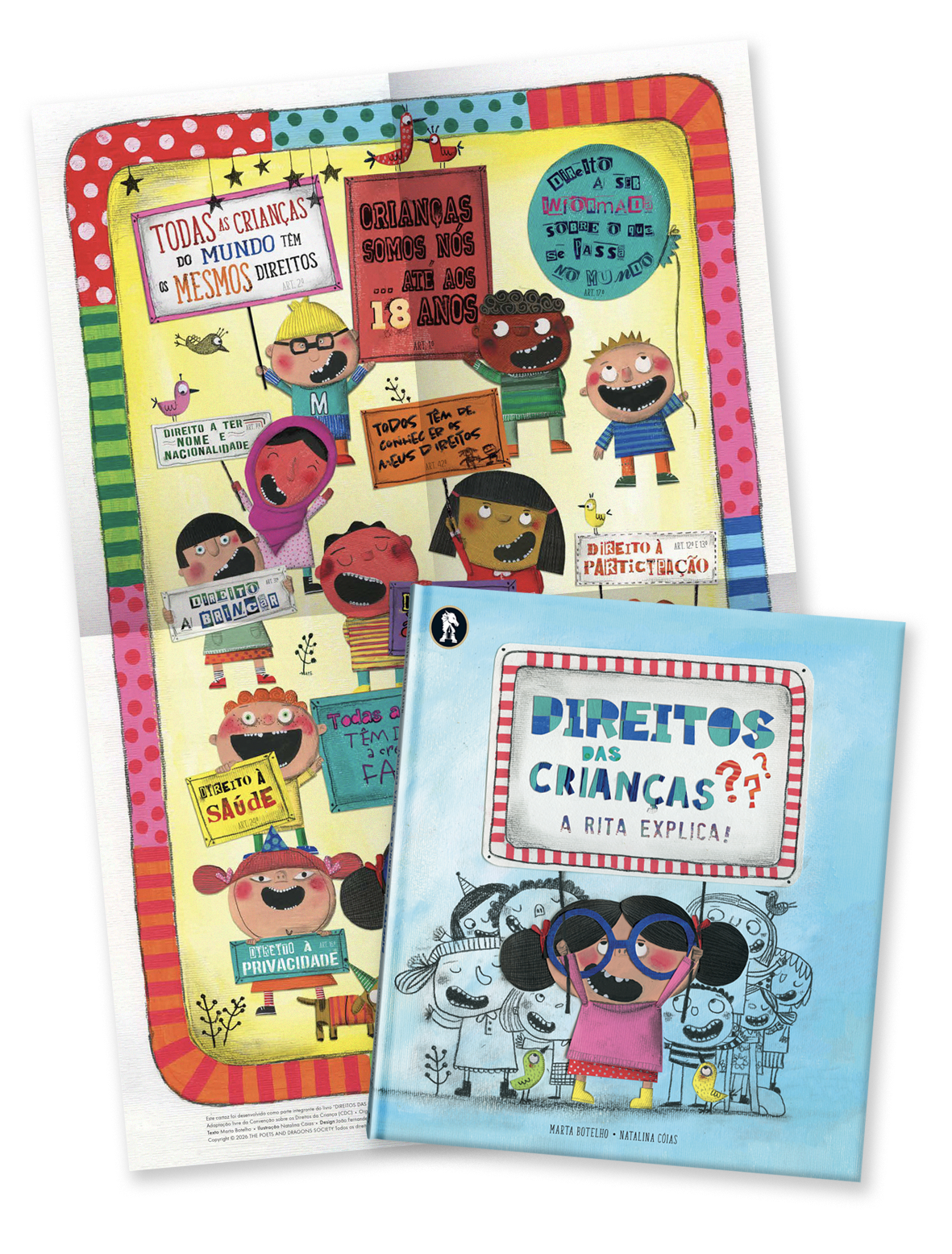 "Direitos das Crianças? A Rita Explica! - Livro didático sobre direitos das crianças e cidadania