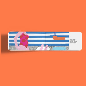 Interior do "Livro do Verão" - Livro que desperta memórias felizes