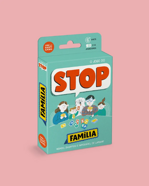 "O jogo do STOP - Família" - Jogo de rapidez e vocabulário