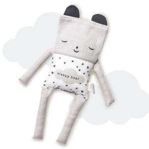 Interatividade do Peluche para bebé em forma de Urso 100% algodão orgânico