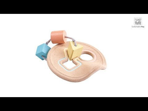 video explicativo do brinquedo de Encaixar Formas para bebés e crianças da PlanToys