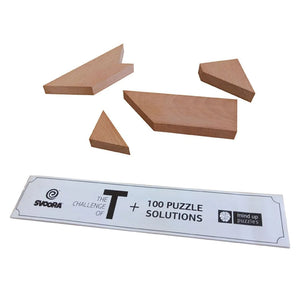 Tangram de Madeira com 100 Desafios