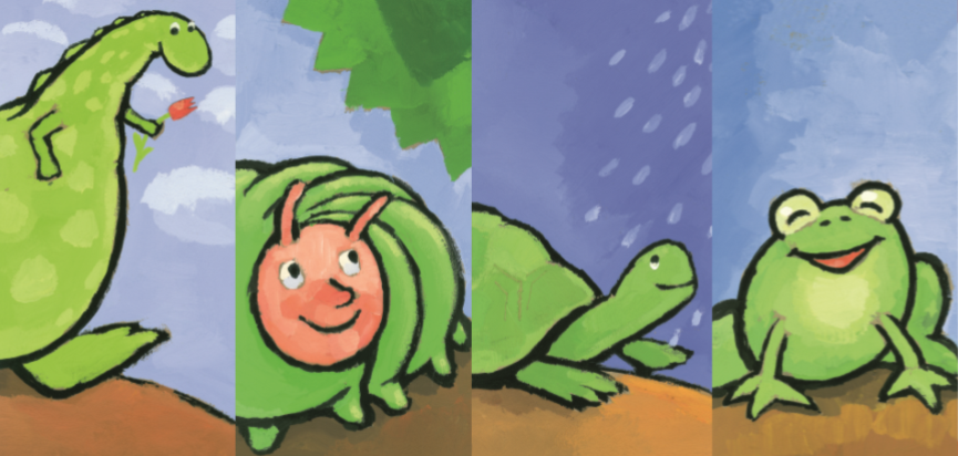 todos os animais do livro "sera mesmo..uma rã?"