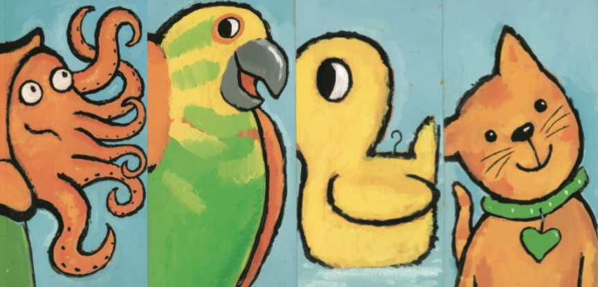 Todos os animais do livro "Será mesmo... um gato?" 