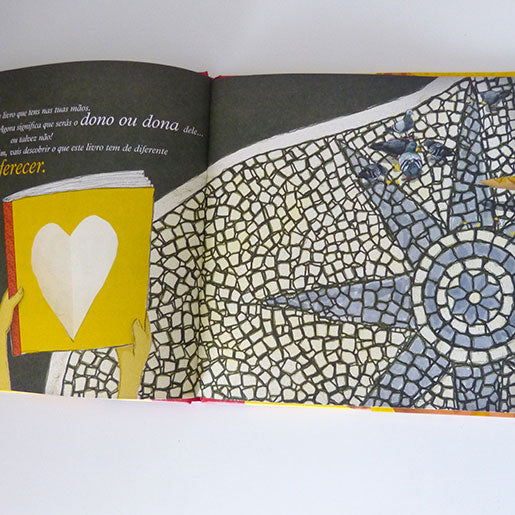 Interior do Livro infantil "Um livro para ti"